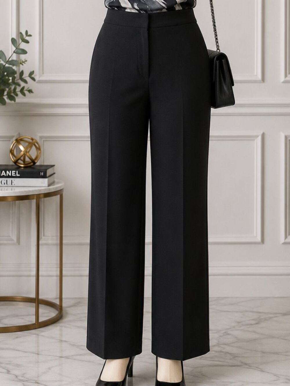 NWOT Jones Studio Classic Black Wide Leg Dress Pants – Size 14